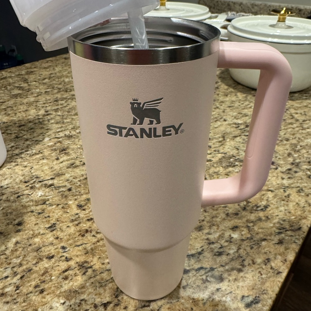 Stanley Pink Tumbler with Handle